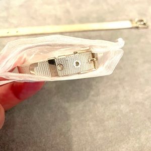 (NEW!) Set of 2 sterling silver bracelets